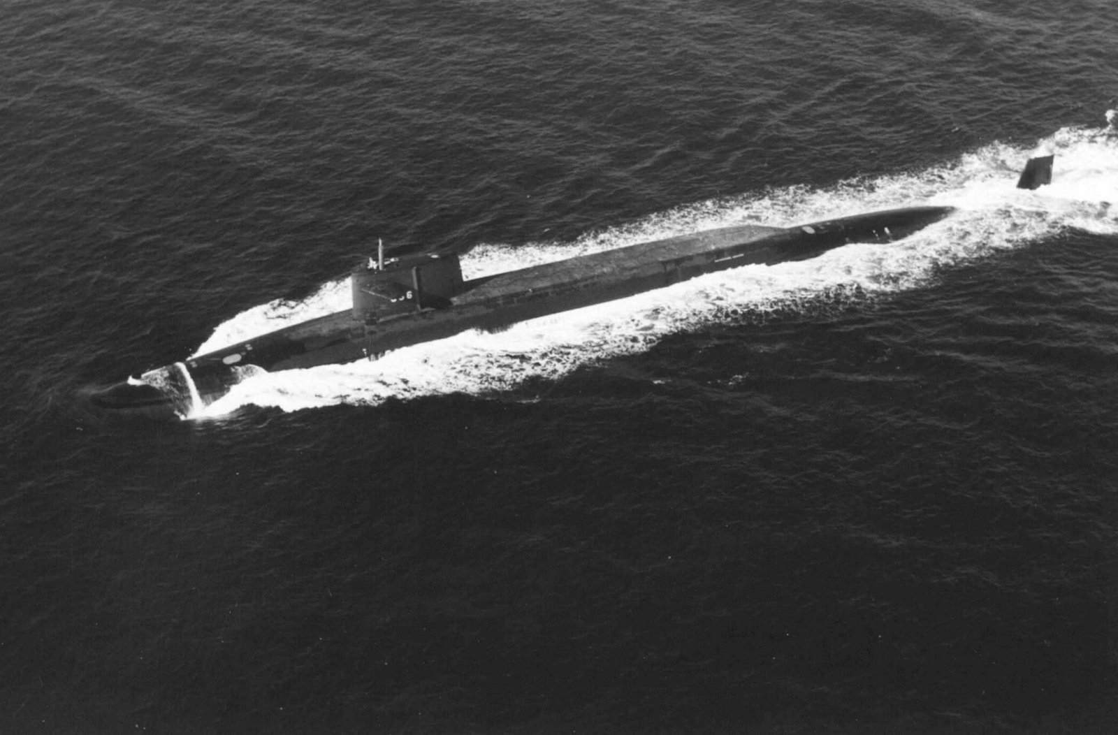James Madison Class Fleet Ballistic Missile Submarine Uss Nathanael Greene, Ssbn 636 (1965 Naval File Photo)