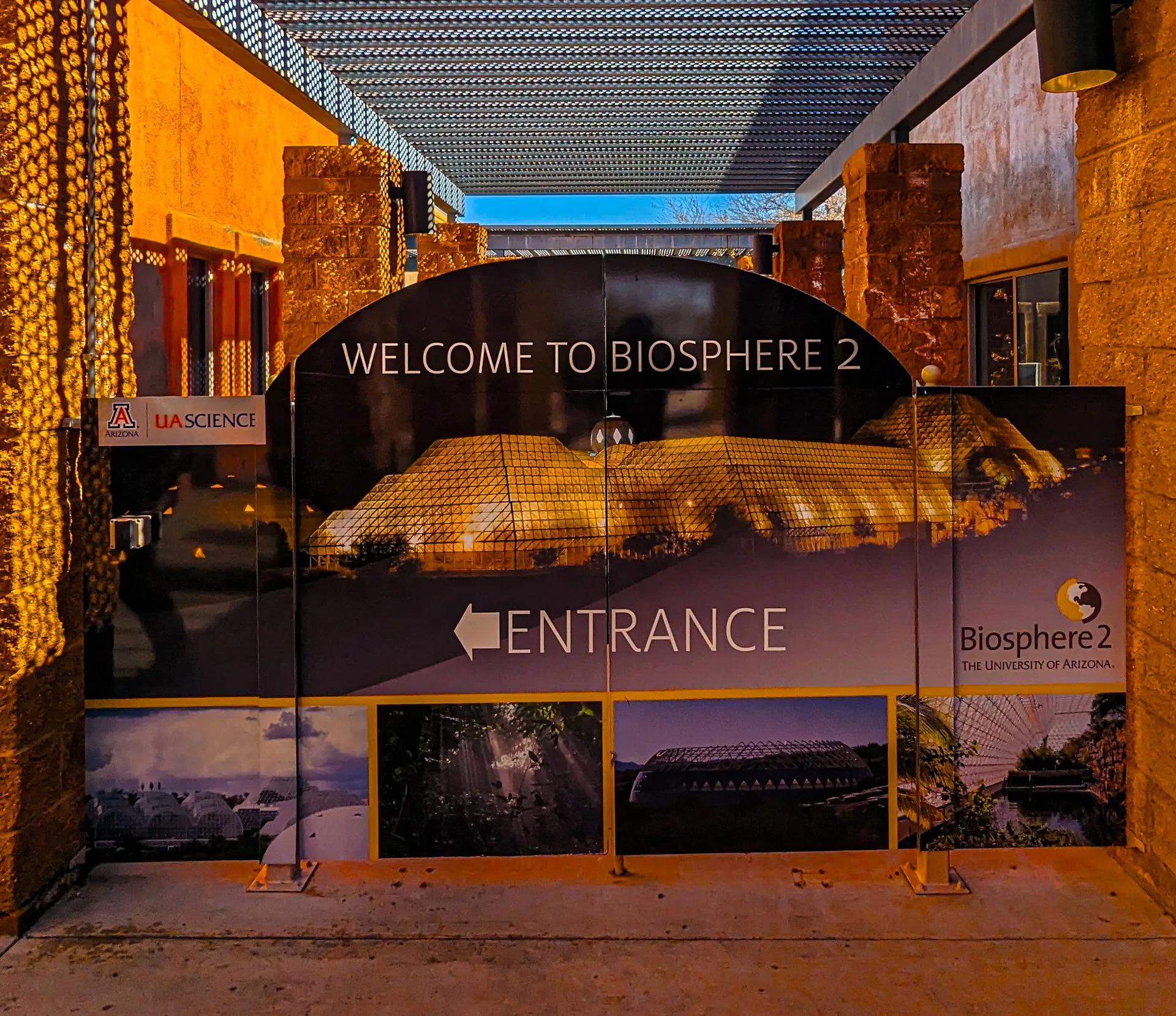 Biosphere 2 Entrance